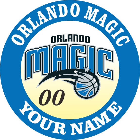 Orlando Magic Customized Logo iron on paper